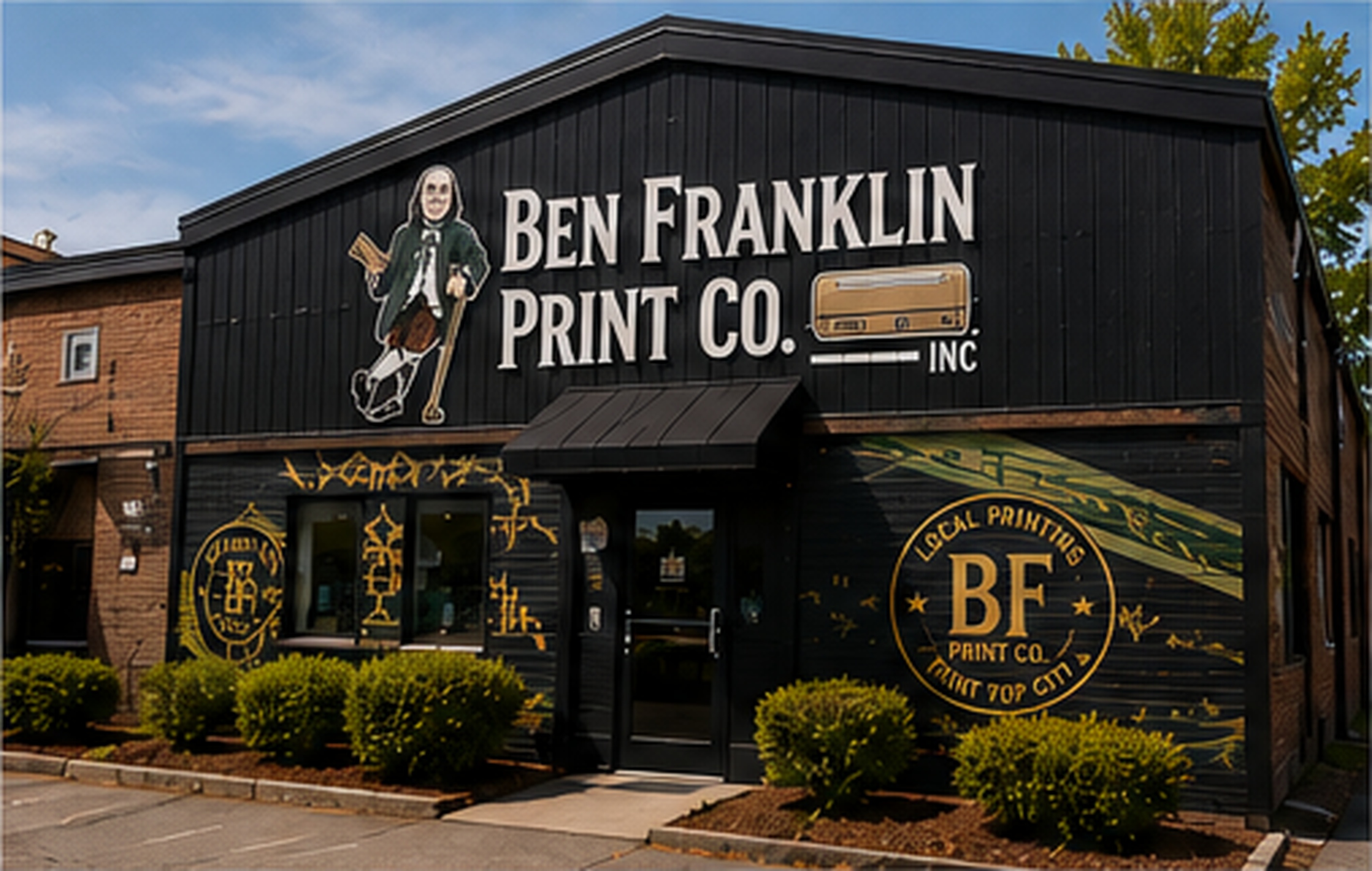 Ben Storefront Window